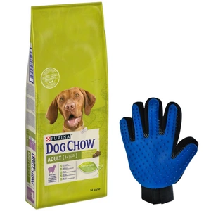 PURINA Dog Chow Adult  Lamb 14kg + Kämm Handschuh GRATIS!