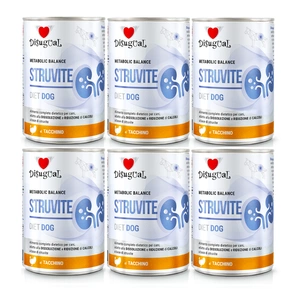 Disugual Veterinary STRUVITE Truthahn (Erwachsene) Nassfutter für Hunde 6x400g