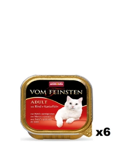 Animonda Cat Vom Feinsten Adult Rind und Kartoffeln 6x100g