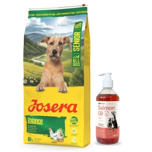 JOSERA Balance 12,5kg + LAB V Lachsöl für Hunde und Katzen 500ml