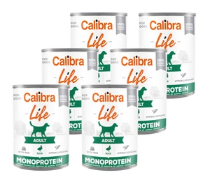 CALIBRA Dog Life Adult Ente mit Reis 6x400g