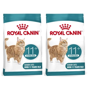 ROYAL CANIN Ageing Sterilised 11+ 2x4kg Katzentrockenfutter für ausgewachsene Katzen über 11 Jahre, sterilisiert