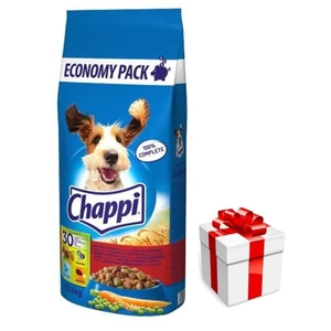 Chappi economy Pack Rindfleisch und Geflügel 13,5kg+Überraschung für den Hund