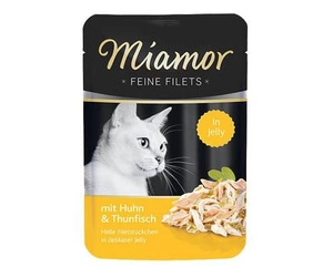 Miamor Feine Filets - Katzennassfutter Hühnerfilets mit Thunfisch 100g