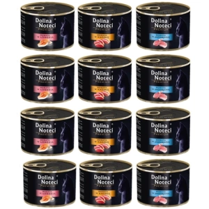 Dolina Noteci Premium für Katzen MIX 12x185g