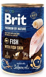 Brit Premium von Natur Fisch mit Fischhaut 400g