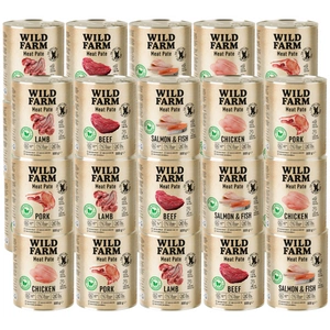 WILD FARM Pastete MIX 30x800g