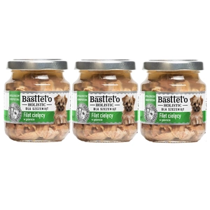 Basttet'o Holistic Kalbsfilet in Gelee für Welpen 3x130g
