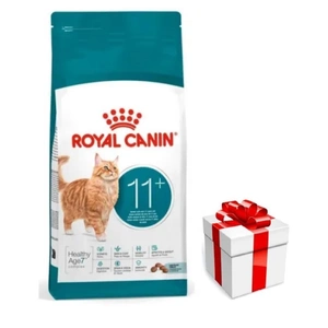 ROYAL CANIN Ageing Senior 11+ 4kg Katzentrockenfutter für ausgewachsene Katzen im Alter von über 11 Jahren + Überraschung für die Katze