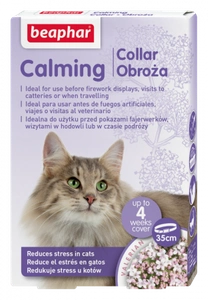 BEAPHAR Calming Collar  Anti-Stress-Halsband für eine Katze 35 cm
