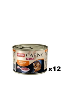 Animonda Cat Carny Adult Rind und Huhn 12x200g