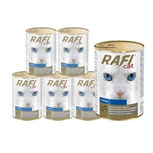 DOLINA NOTECI RAFI Cat Häppchen mit Fischfleisch in Sauce 12x415g