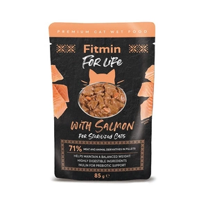 Fitmin Cat For Life Sterilisierter Lachs 24x85g