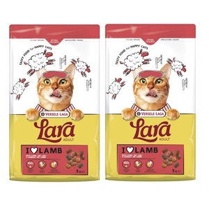 VERSELE-LAGA Lara Adult Lamm 2x7kg - Katzenfutter für Erwachsene mit Lammfleisch