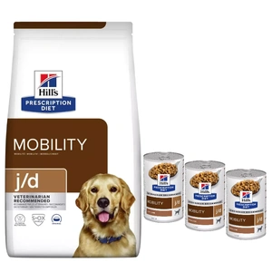 HILL'S PD Prescription Diet Canine j/d 12kg + HILL'S PD Prescription Diet Canine j/d 3x370g