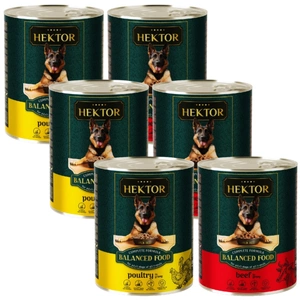 Hektor 6x1240g Rindfleisch-Geflügel