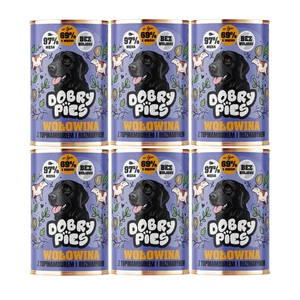 Good Dog Rindfleisch mit Topinambur und Rosmarin 6x400g