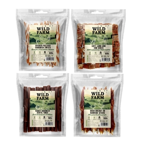 WILD FARM MIX 4x500g Hundeleckerli
