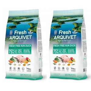ARQUIVET FRESH - Halbfeuchtes Hundefutter Ente mit Meeresfisch 2x10 kg