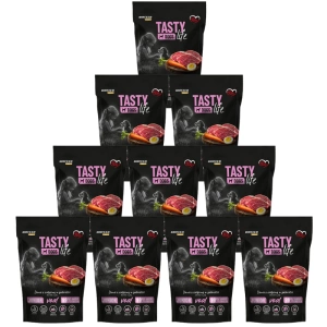 Tasty Dogs Life Junior Kalbfleisch-Geleeplatte 10x500g