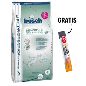BOSCH Sensible Renal & Reduction - Trockenfutter für ausgewachsene Hunde 11,5kg