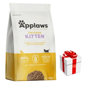 Applaws Trockenfutter für Kätzchen 7,5kg + Überraschung für die Katze