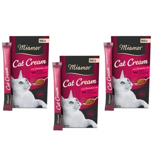 Miamor Paste mit Rindfleisch und Gemüse 3x(5x15g)