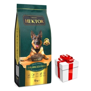 HEKTOR BALANCED Erwachsene 15kg + Überraschung für den Hund