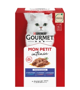 GOURMET mon Petit Katzenfutter - MIX Fish 6x50g
