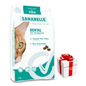 BOSCH Sanabelle Dental 8kg + Überraschung für die Katze