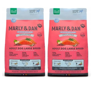 Marly & Dan Adult Dog Large Breed Fresh Salmon Holistic & Hypoallergenic 2x12kg Trockenfutter