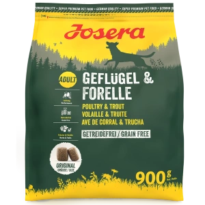 JOSERA Geflügel & Forelle 900g