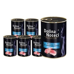 Dolina Noteci Premium für Katzen reich an Lamm 12x400g