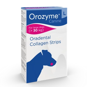 Orozyme-Collagen Strips für Hunde, Größe L 141g