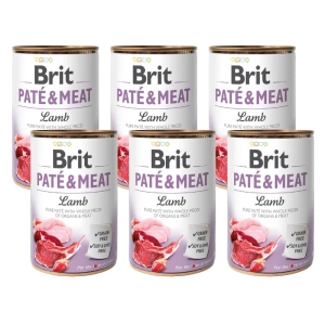 BRIT PATE & MEAT LAMB  6 x 400g