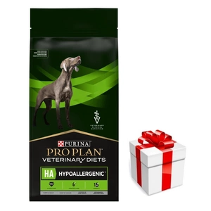 PRO PLAN Veterinary Diets HA Hypoallergenes Hundetrockenfutter 7kg + Überraschung für den Hund