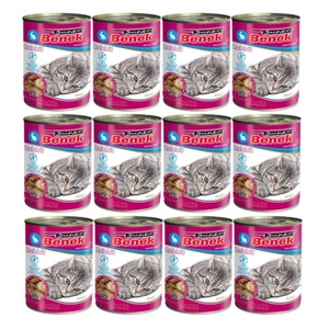 Super Benek KOT getreidefreie Leckerbissen mit Kaninchen in Soße 12x415g