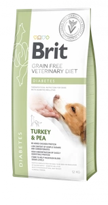 Brit gf Veterinärdiät für Hunde Diabetes 2kg