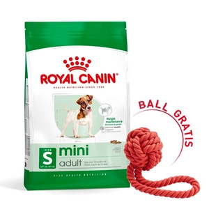 ROYAL CANIN Mini Adult 4kg + Ball für Hunde GRATIS!