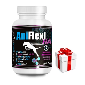 GAME DOG AniFlexi HA 150 tabl. + Überraschung für den Hund