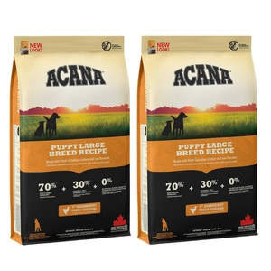ACANA HERITAGE Puppy Large Breed Dog 2x11,4kg