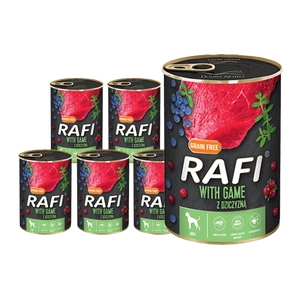 DOLINA NOTECI RAFI, Wilde 6x400g + Deckel für 400g-Dose GRATIS!