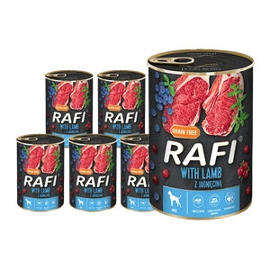 DOLINA NOTECI RAFI, Lamm 6x400g + Deckel für 400g-Dose GRATIS!