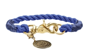 HUNTER Halsung List S-M (40 cm), dunkelblau