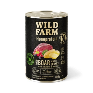 Wild Farm Monoprotein Wildschwein 400g hypoallergenes Hundefutter