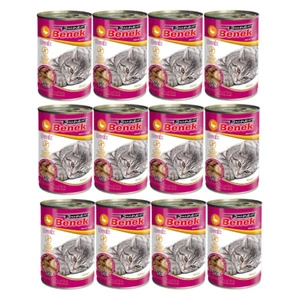 Super Benek KOT getreidefreie Leckerbissen mit Ente in Soße 12x415g