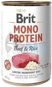 BRIT Mono Protein Beef & Rice 400g