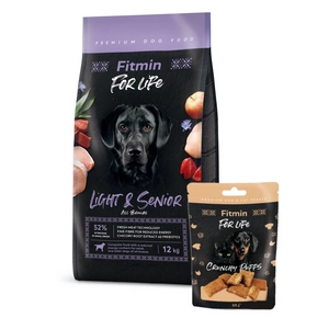 FITMIN For Life Light & Senior 12kg + Kekse 50g GRATIS