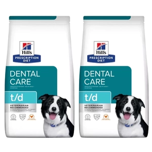 HILL'S PD Prescription Diet Canine t/d Zahnpflege 2x4kg