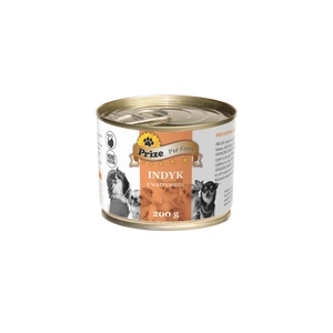 Prize Nassfutter für Hunde, Truthahn mit Gemüse, 200 g